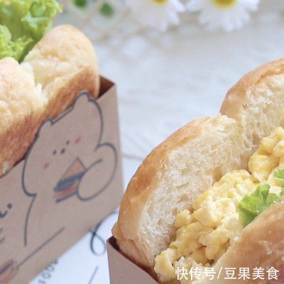 沙拉酱|元气满满厚蛋烧三明治