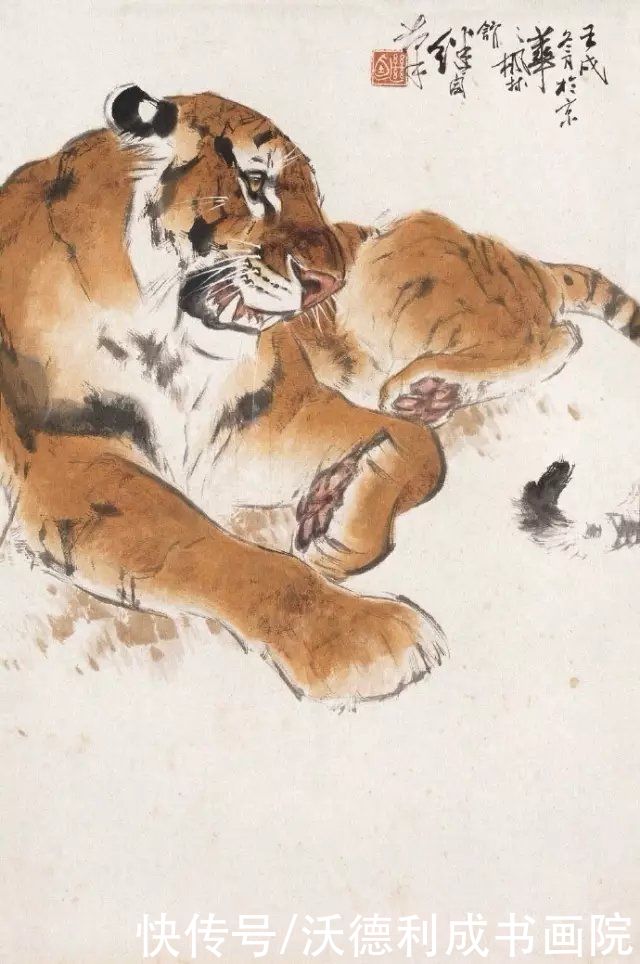 康熙年间|历代名家画虎欣赏，形神兼备