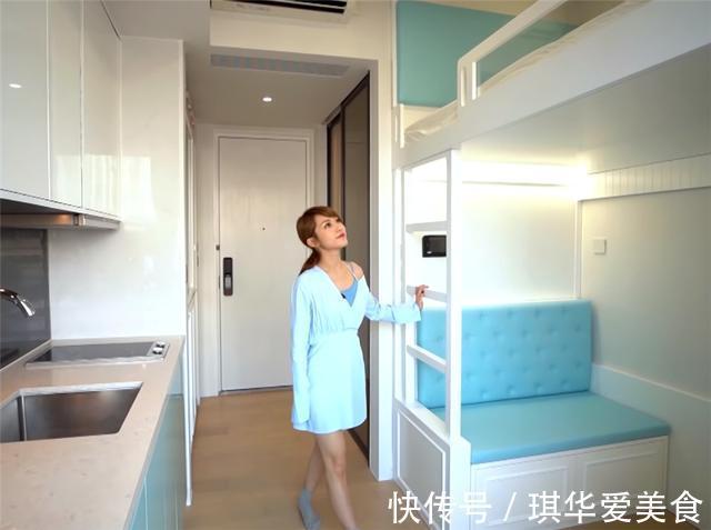 玄关|香港90后姑娘挤在8㎡小家，空间能省则省，蜗居生活虽逼仄却乐观