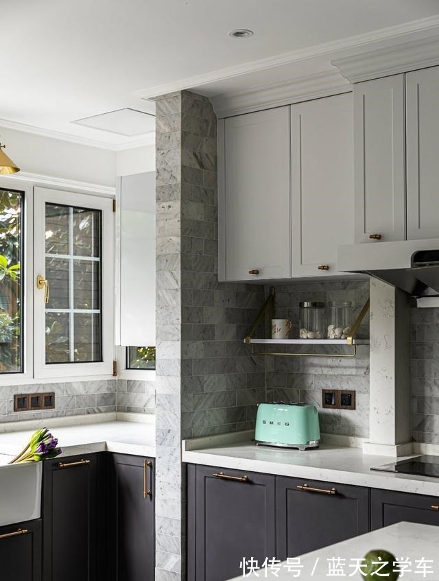 空间|121㎡美式与北欧的邂逅,许你一座城中的温暖港湾!