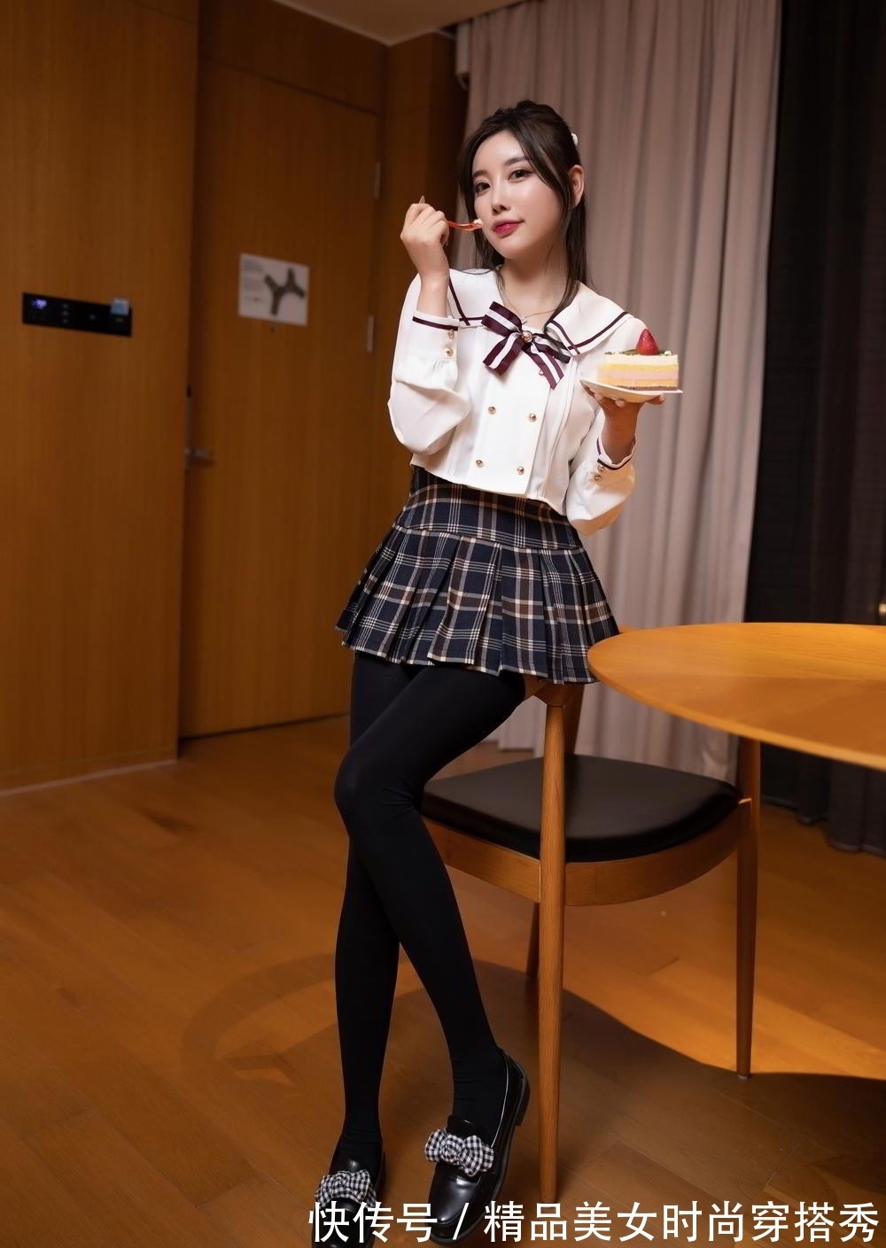 格子裙|青春减龄的学院风美衣,妹纸们快来看看吧