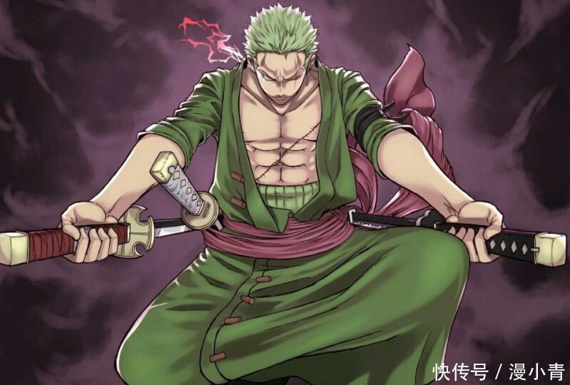 路飞|尾田给索隆“开挂”了,靠消耗生命打赢King
