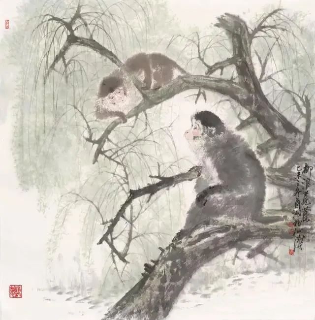 弃武从文！笔歌墨舞·喜庆元宵——壬寅2022年宋柏松国画作品鉴赏