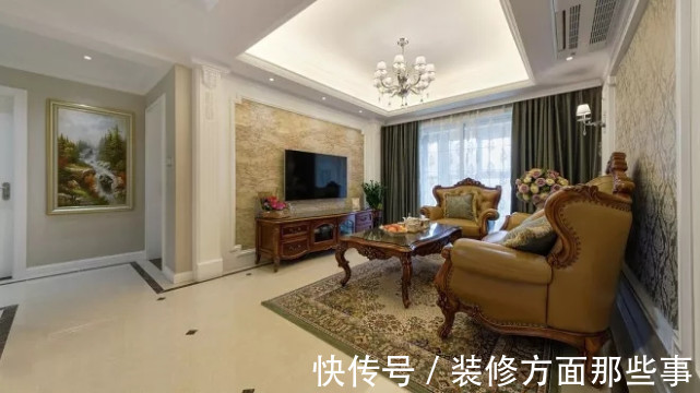 小茶几|99平简欧风二居室,玄关小做嵌式玄关柜换鞋超方便