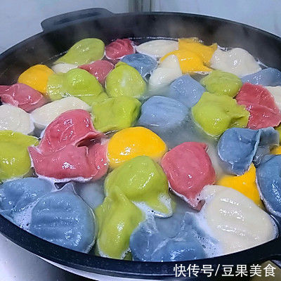 #东古家味美食#韭菜虾仁肉馅水饺