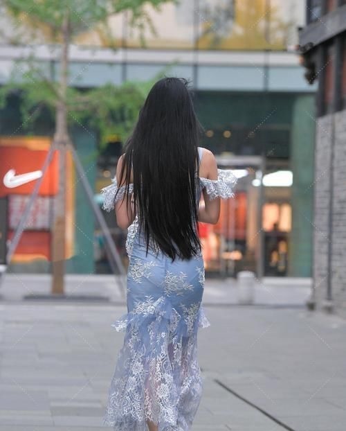 旗袍 波浪连衣裙在夏季看这就清爽,加入旗袍元素,穿搭时尚并非空穴来风