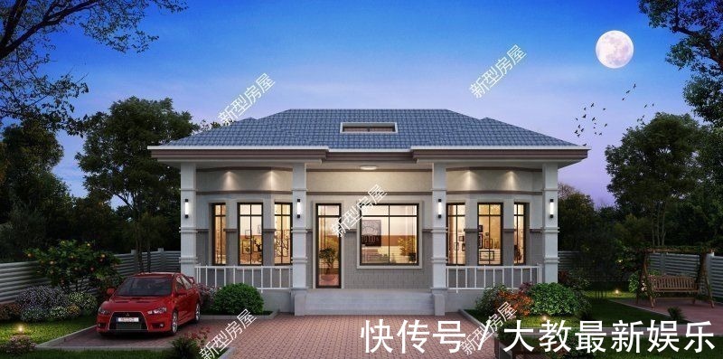 毛坯|农村盖房高度不能超10米,这样建邻居都点赞,第6套只需20万