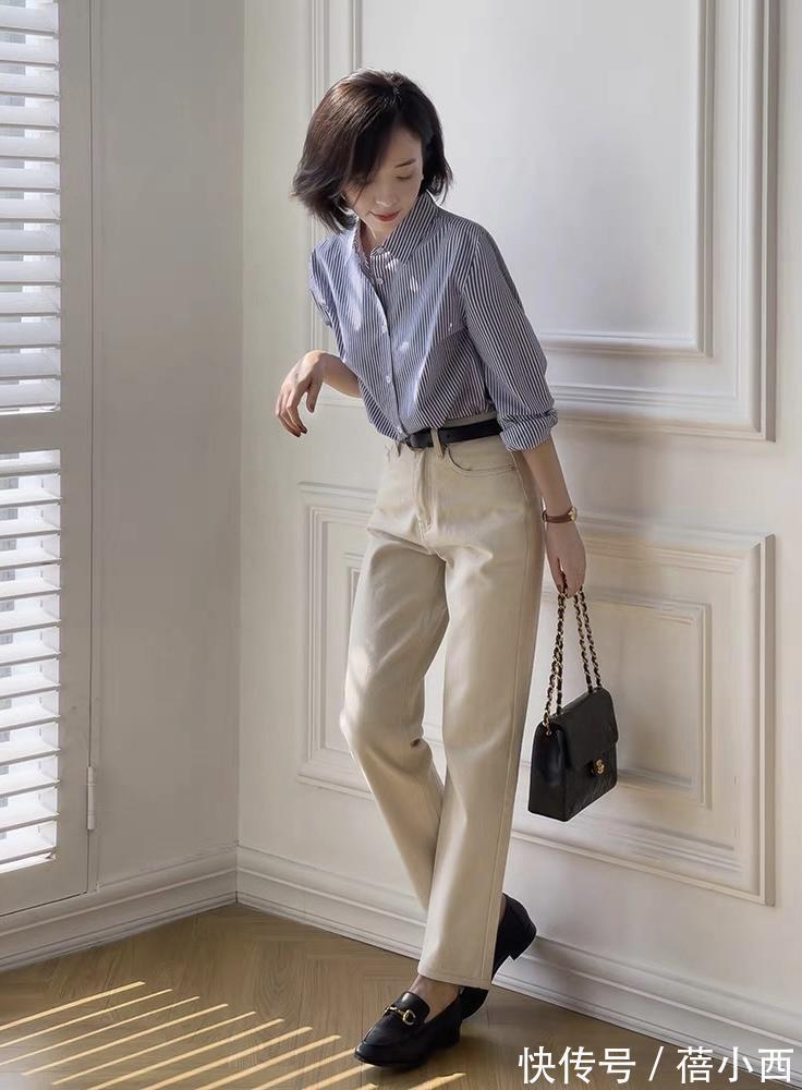 包容性|40岁女人可以照搬的“裤装搭配”,价格不一定贵,会搭配才是关键
