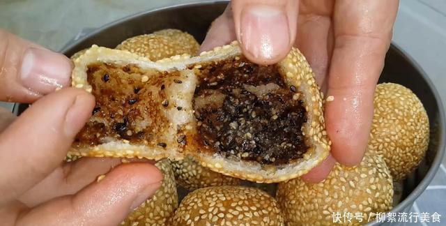 开水|麻团和面是开水还是凉水吗,掌握3个技巧,个个空心鼓泡不炸裂