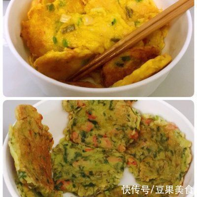 薄饼|别再出去吃了，韭菜鸡蛋饼-妈妈早餐自己做更好吃