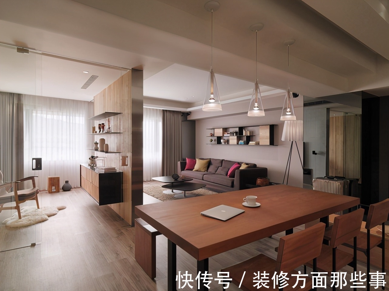 榻榻米|89平三居室合理划分空间,让设计融入生活,营造自然,品味格调空间