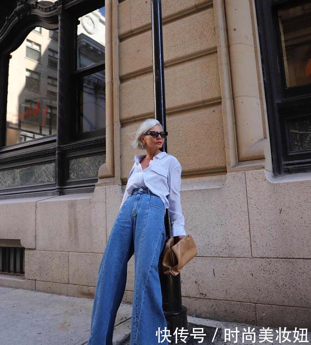老奶奶|谁说年过半百不能时髦洋气，时尚奶奶告诉你，穿衣无关年龄
