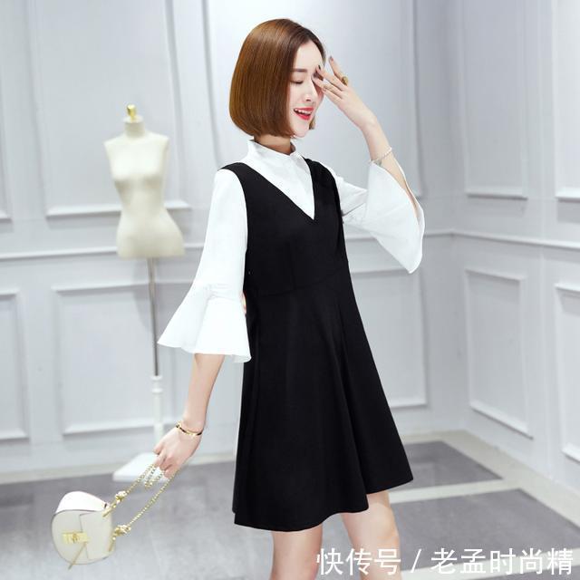 永不过时的黑色经典,微胖妹子显瘦百搭还时尚