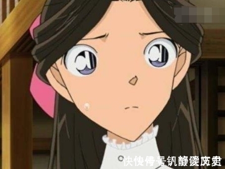 发型|柯南:为什么小兰头上有角?剧中这个没角的发型,把柯南都看呆了