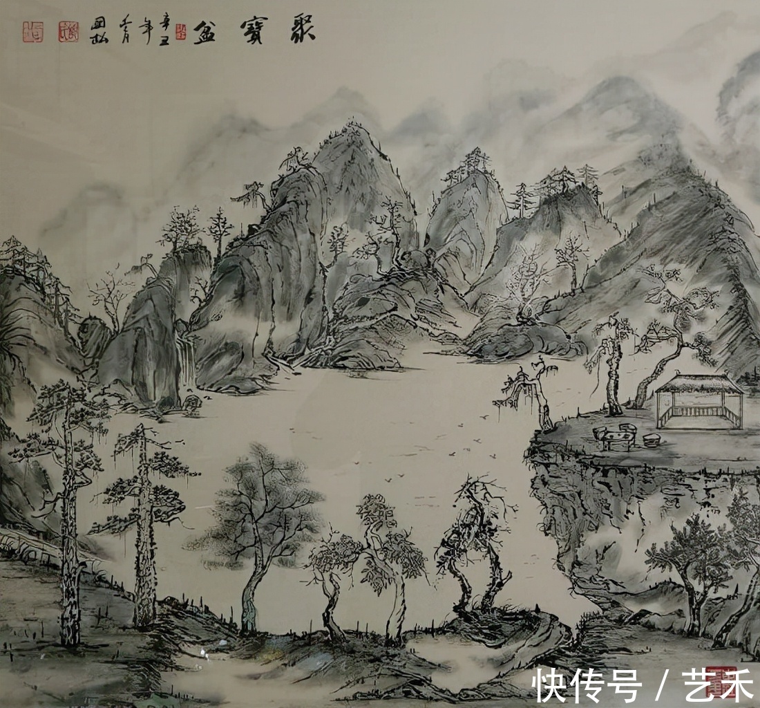 胡国松$岭南新风东江贤家——记著名画家胡国松