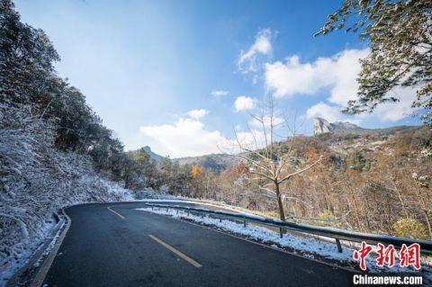 张浩钺|雪后初霁的浙江仙华山 惊艳了整个冬天