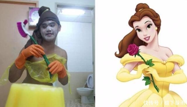 真人|迪士尼公主以前只在电视上见过,现在终于见到真人了