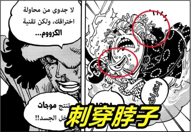 基德|海贼王1030话43亿大妈被刺穿身体,“打针”能力觉醒,罗被吹上天