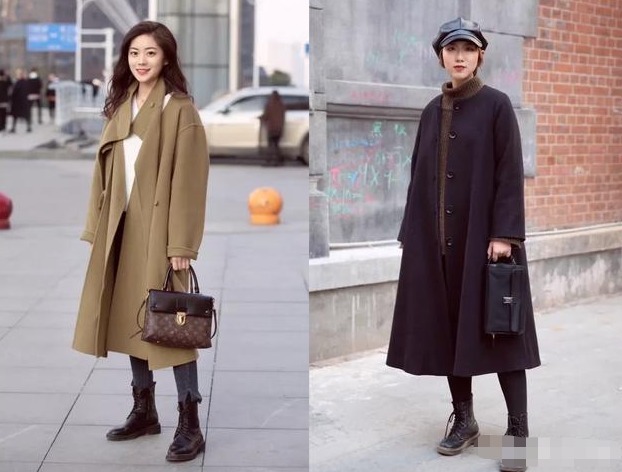 百搭 一双鞋子过一冬,马丁靴的功劳真大,显脚小还百搭,省心还省钱