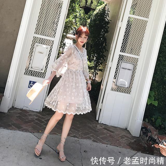 领口|修身显瘦显腿长，穿上凸显女神范，这8款连衣裙推荐给你