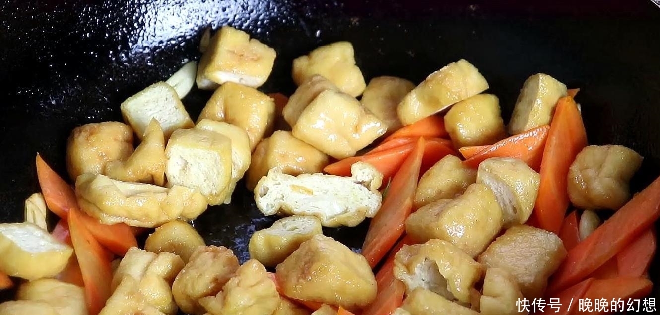 大厨教你油豆腐这样做,简单家常,开胃下饭,比吃肉还解馋