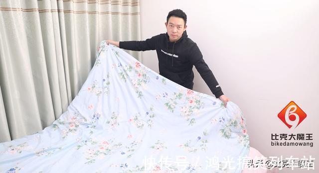 2分钟学会套被子简单方法,多重的厚被子1个人轻松搞定,太棒了