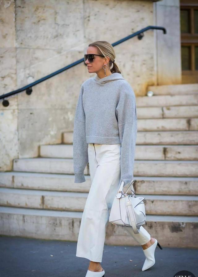 阔腿裤 卫衣怎么穿出“优雅轻熟风”?学习这些穿搭技巧,美到无法抗拒