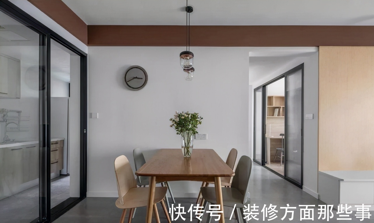 刚需型|95平三居室温馨清简的配色，为四口之家打造舒适的刚需型住宅