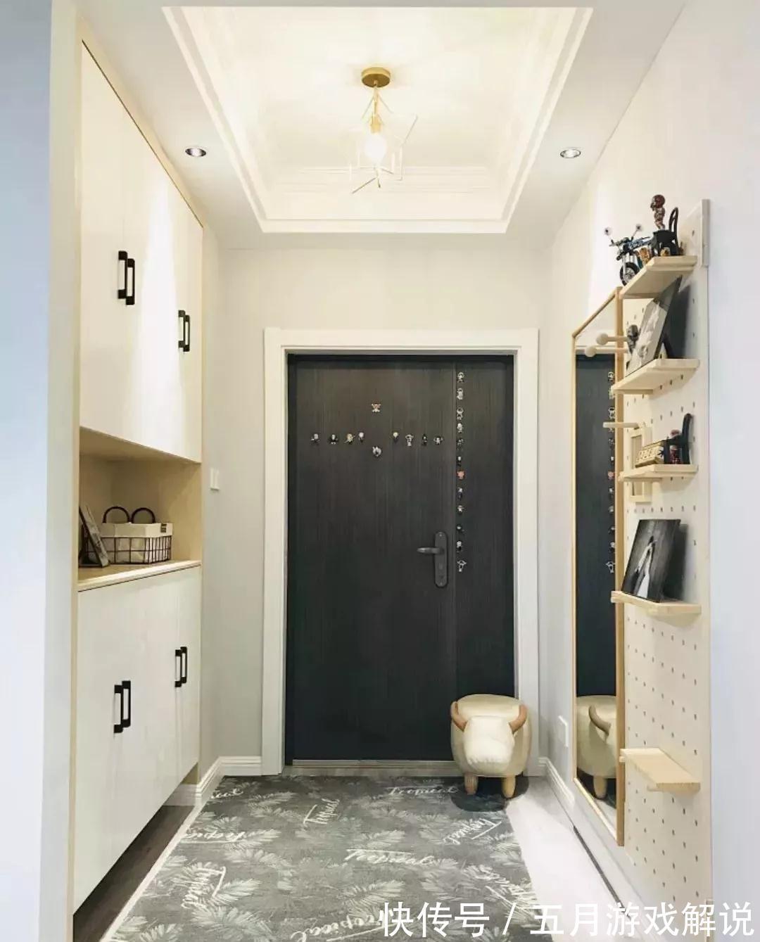 定制|新房的玄关鞋柜就该这么装,入门门面超实用大气,朋友看了超羡慕