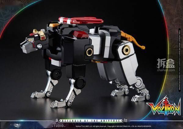 机器人|Blitzway 新品： 百兽王Voltron(战神金刚) -CARBOTIX系列可动手办（38CM高）