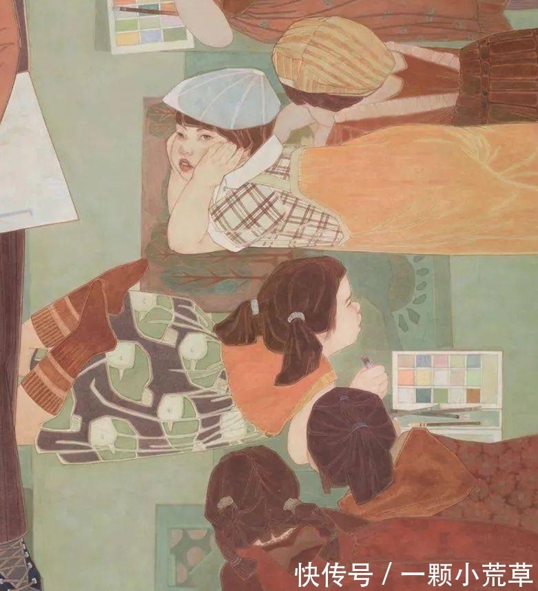 王志坚!青年女画家,国画让人耳目一新,获全国美术大奖