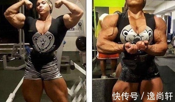 施瓦辛格|俄罗斯26岁女子拥有让男人自叹不如的肌肉,被称为女版施瓦辛格