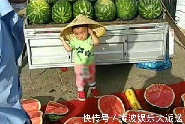 二维码|爷爷带3岁孙子去卖西瓜，妈妈不放心，爷爷发来照片笑喷妈妈