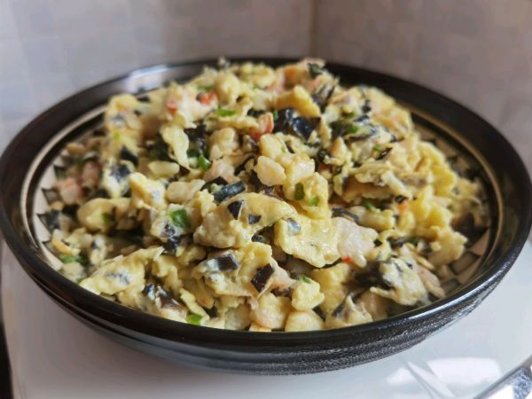 鸡蛋|鸡蛋炒虾仁