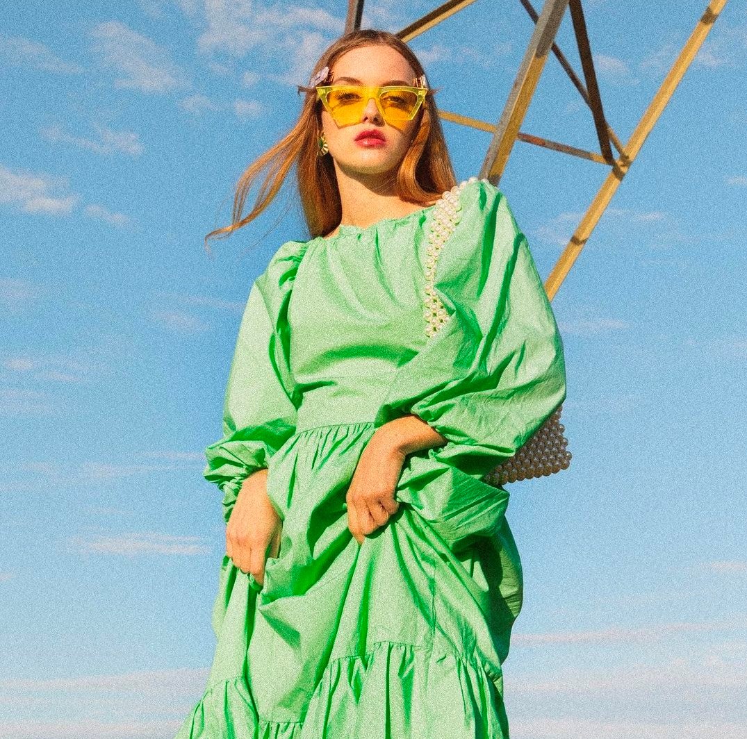 穿搭|绿色竟然这么好看！显白又减龄，必须来一件