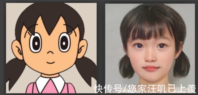 柯南AI后长残了哆啦A梦才是“毁童年系列”,全员秒变阴间形象