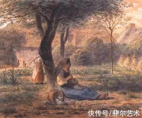 农民!大师就是大师~最穷苦潦倒的画家却画出了最温暖的画