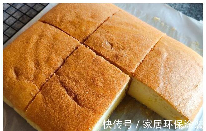 蛋糕|想吃网红古早蛋糕不用去排队，在家就能轻松做，松软绵甜入口即化