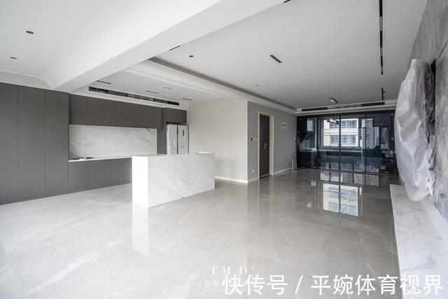 衣区|165㎡一梯一户大平层,改动4处细节换58㎡大横厅,不输别墅