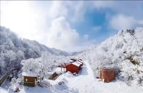 雪景如斯，大美汉江源