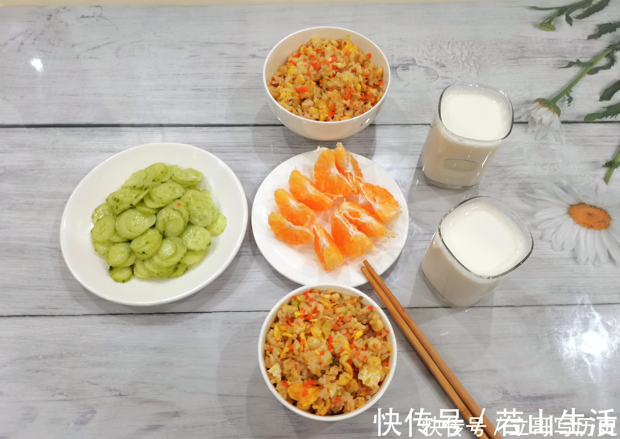 上有老下有小|中年夫妻的5天早餐,每天一个花样,网友:让人羡慕的生活