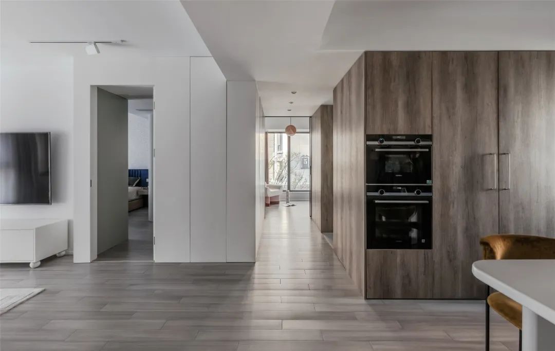 简约|130㎡简约舒适宅,简单与优雅,清新的空间,让生活自然舒坦