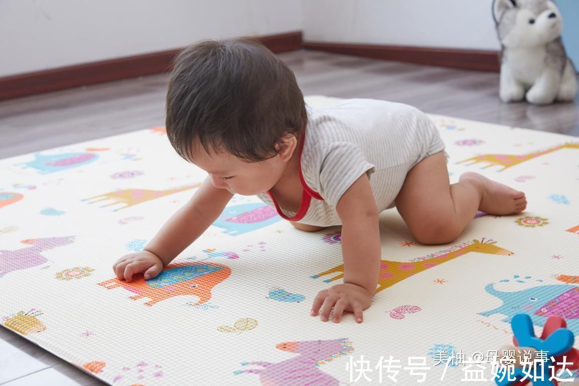 爬行垫|从小就喜欢爬的孩子,在这点要优于别人,后天再努力也没用