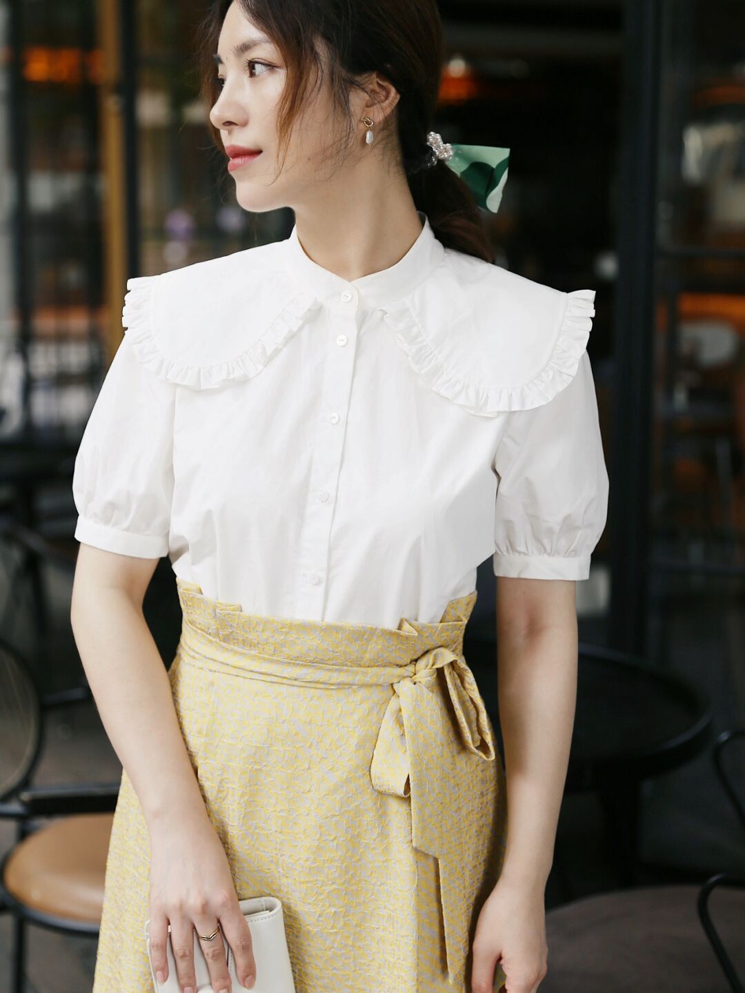 秋天|秋天,多试试这几种“衬衫穿搭”方式,干练利落又百搭,高级时髦