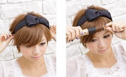 女神|谁说短发不能百变扎发？一分钟让你变女神！