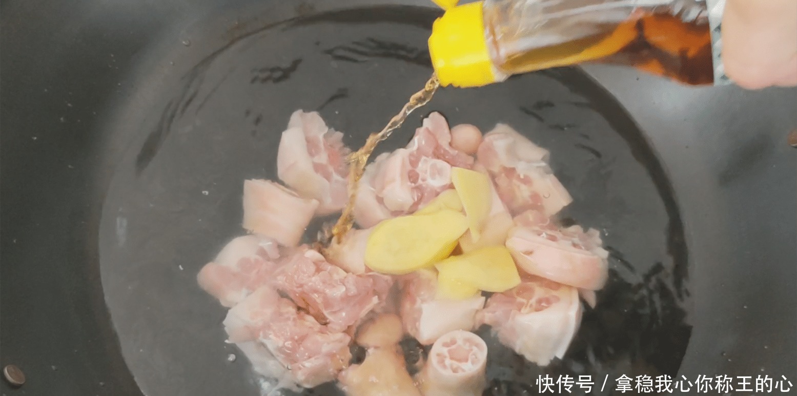 板栗|1斤板栗2条猪尾,秋冬季教你正确吃法,肉香汤浓又温补,真美味