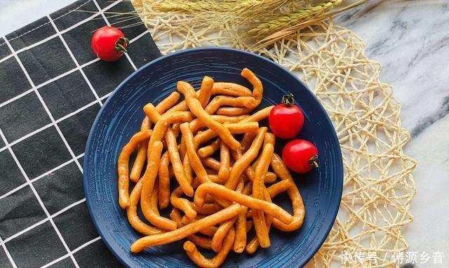 简单|小点心可以在家里做,简单易用,金黄甜,一口嘎梆脆