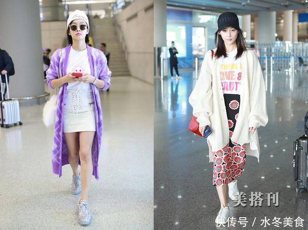 春季最佳搭配组合,针织开衫+裙装已上线,御寒仙美两不误