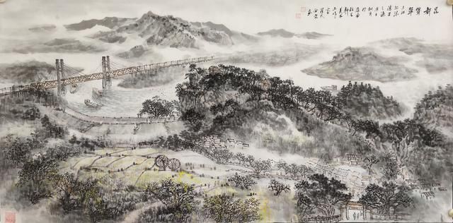 罗金尧|“学艺先学毅”，他执教佛山22年，苦攻国画得山水造化｜feng味佛山