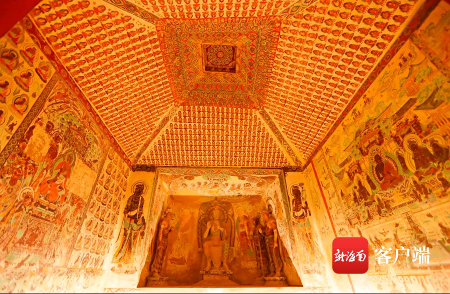  汪承贤摄|12月10日，到海南省博物馆看“觉色敦煌——敦煌石窟艺术展”